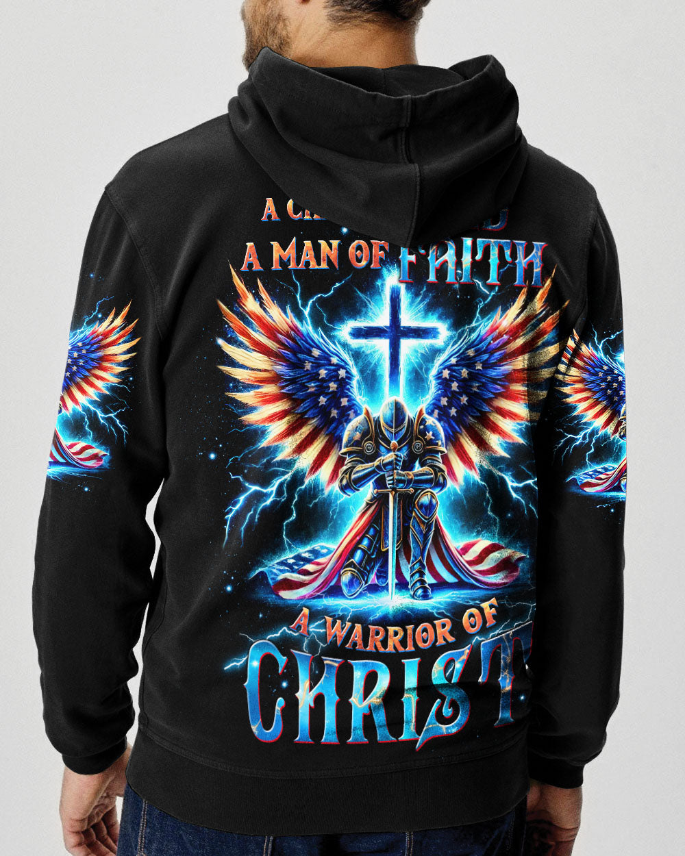 A Warrior Of Christ Men's All Over Print Shirt  - Tltw2810244