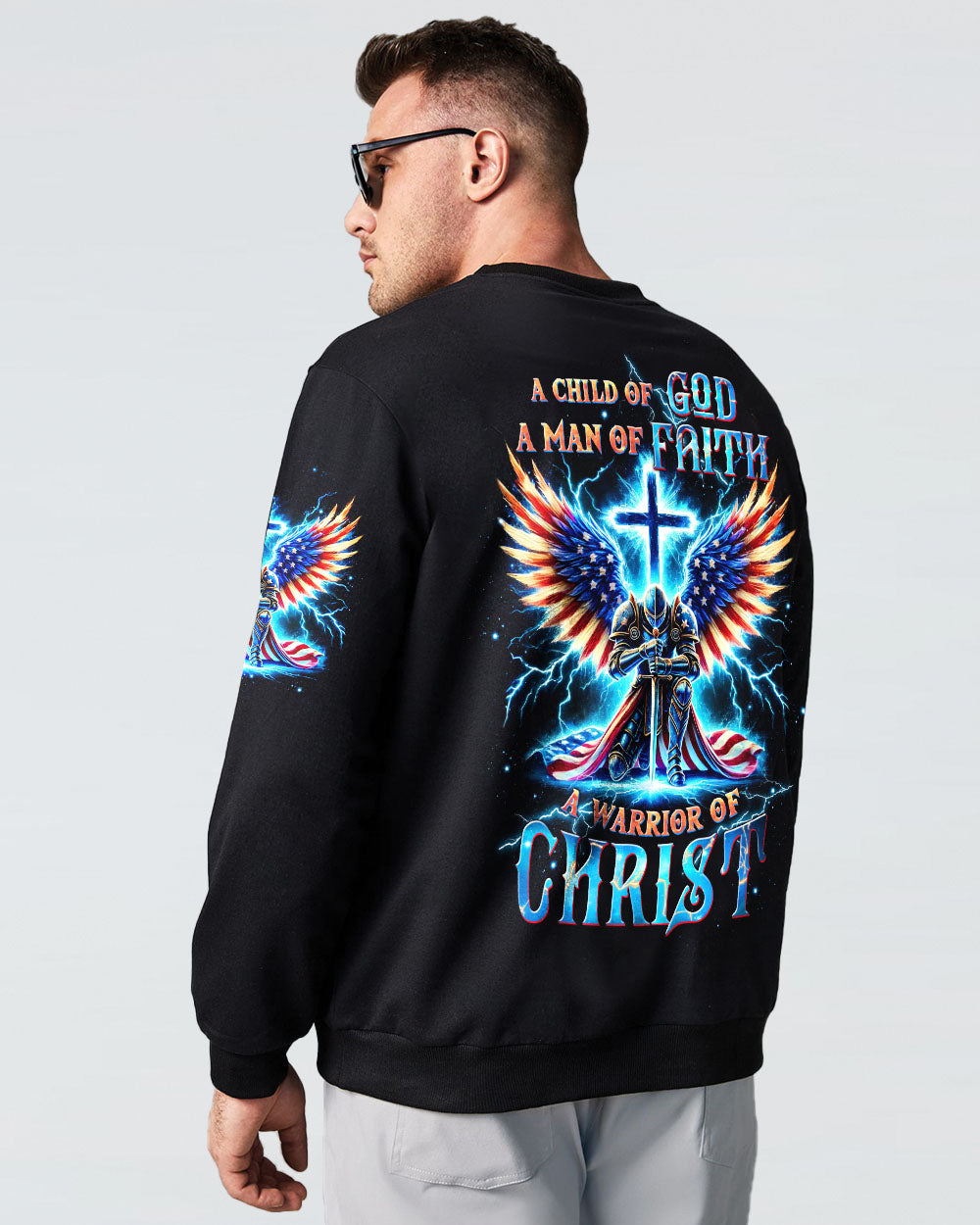 A Warrior Of Christ Men's All Over Print Shirt  - Tltw2810244