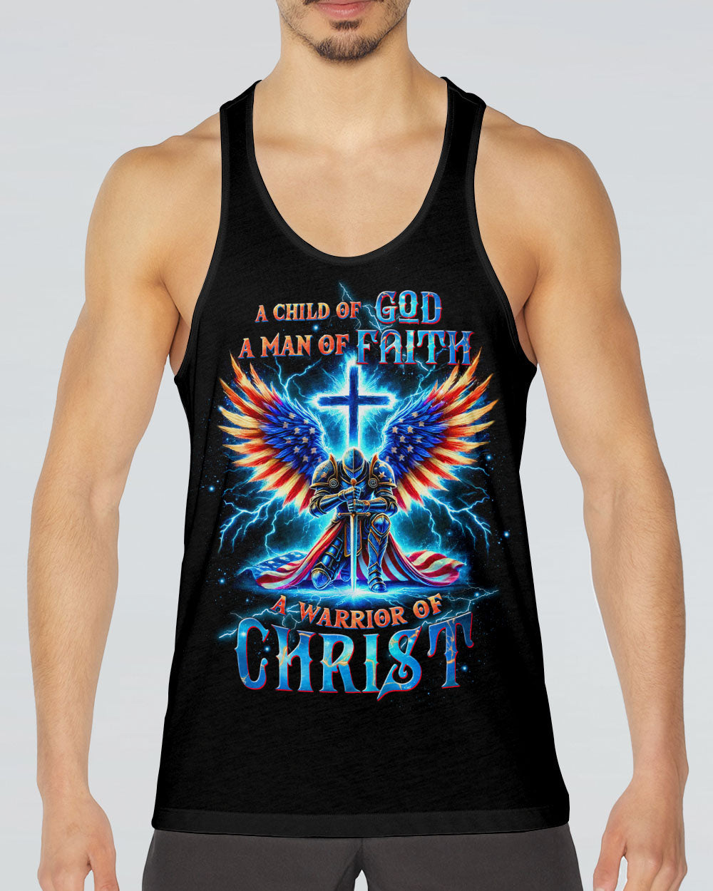 A Warrior Of Christ Men's All Over Print Shirt  - Tltw2810244