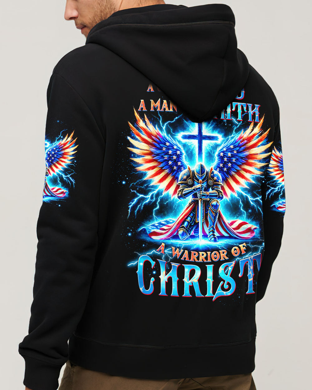 A Warrior Of Christ Men's All Over Print Shirt  - Tltw2810244