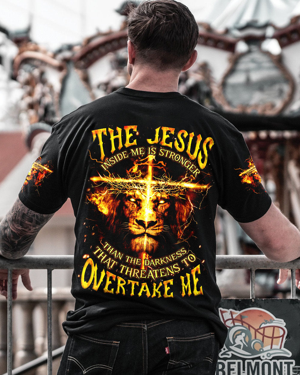 The Jesus Inside Me Men's All Over Print Shirt - Tyqy0312243