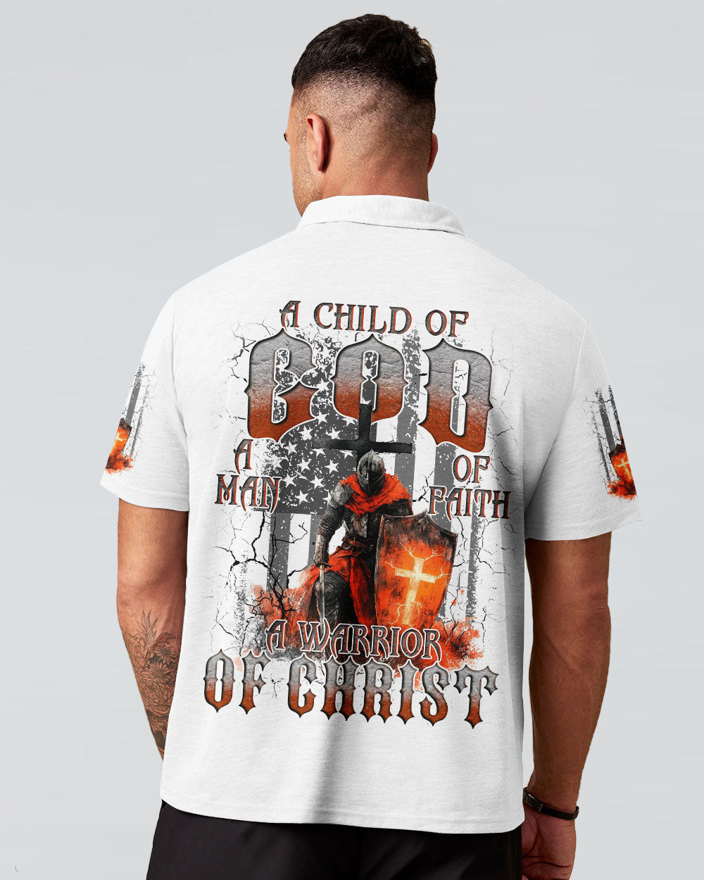 A Warrior Of Christ Men's All Over Print Shirt - Tyqy0512244