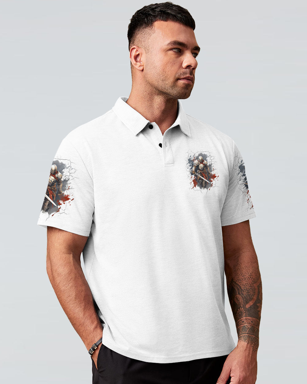 A Warrior Of Christ Men's All Over Print Shirt - Tyqy0611241