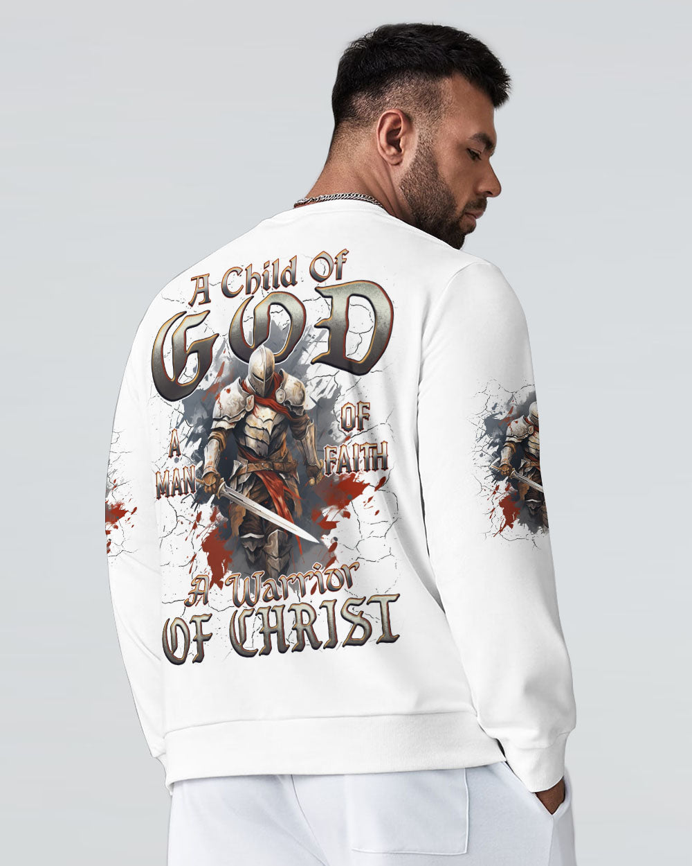 A Warrior Of Christ Men's All Over Print Shirt - Tyqy0611241