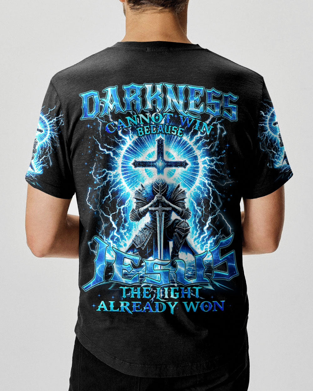 Darkness Cannot Win Men's All Over Print Shirt - Tyqy2210241