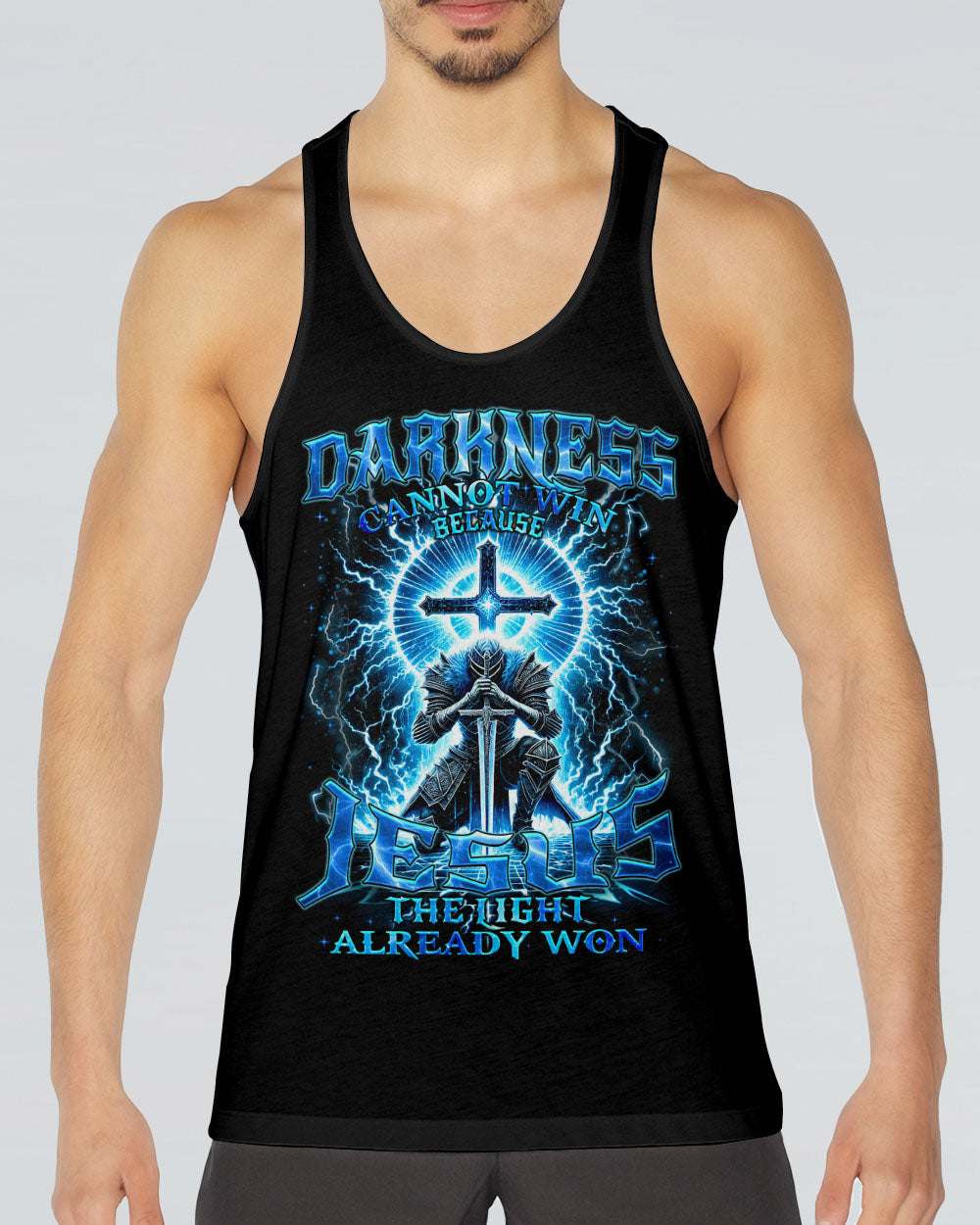 Darkness Cannot Win Men's All Over Print Shirt - Tyqy2210241