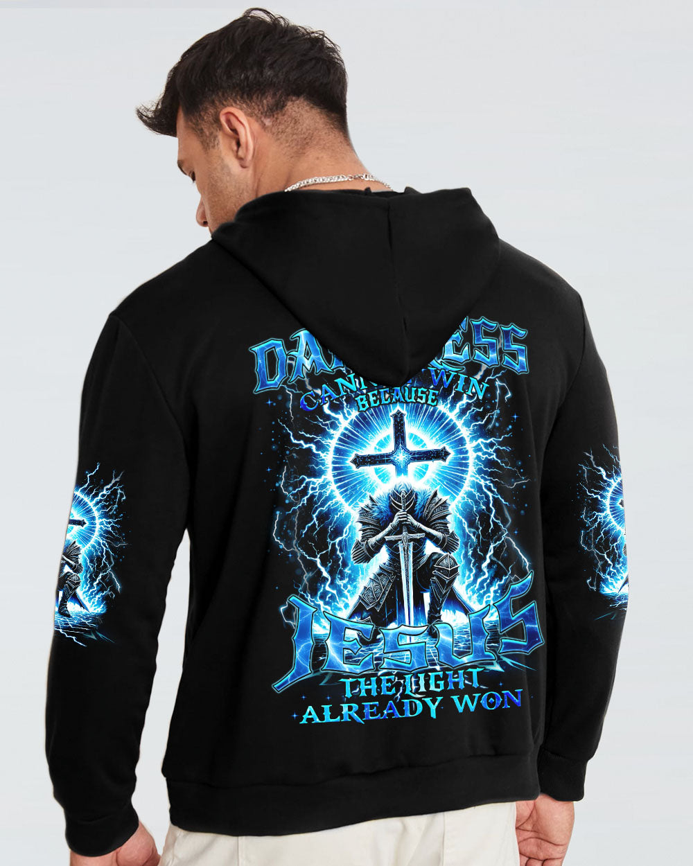 Darkness Cannot Win Men's All Over Print Shirt - Tyqy2210241