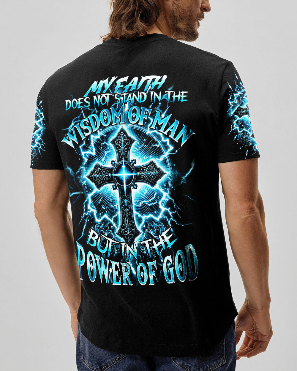 The Power Of God Men's All Over Print Shirt - Tyqy2410241