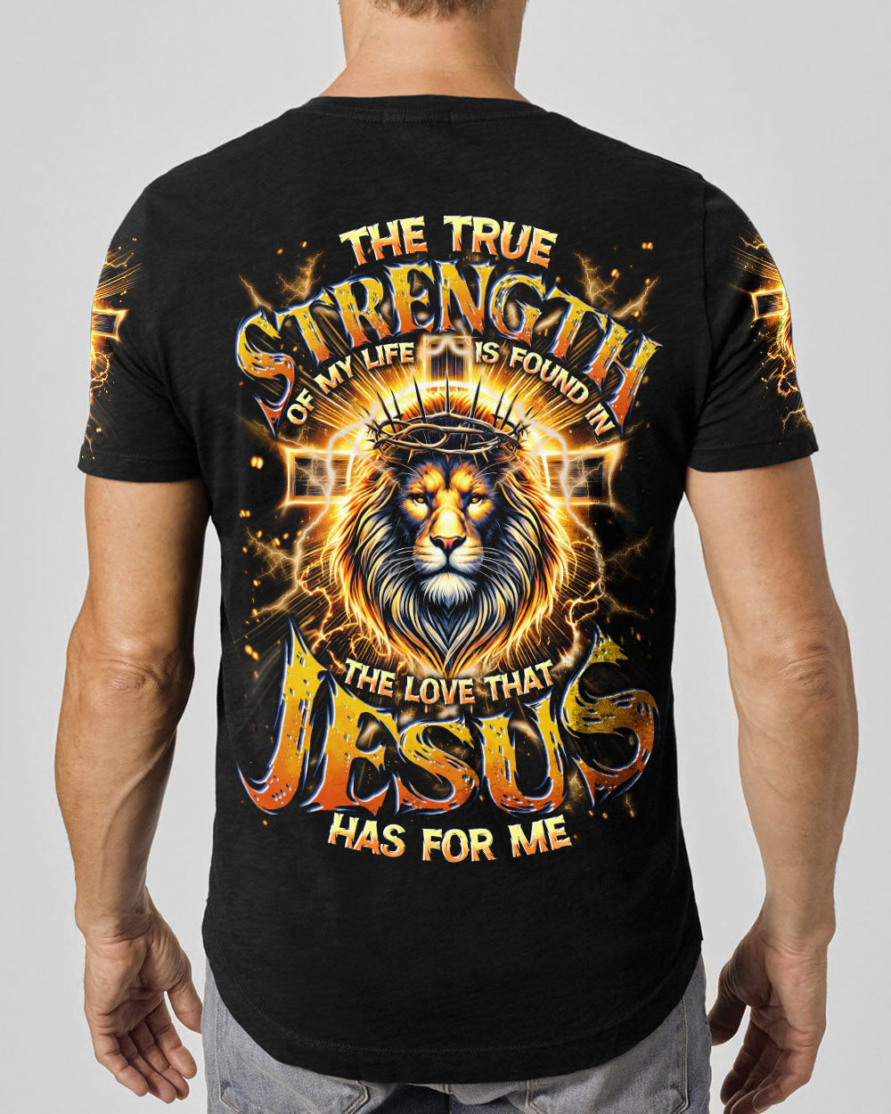 The True Strength Of My Life  Men's All Over Print Shirt - Tytd0111243