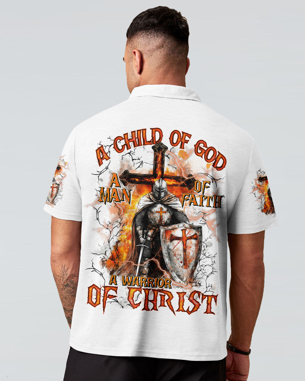 A Warrior Of Christ Lion Men's All Over Print Shirt - Tytd0912241