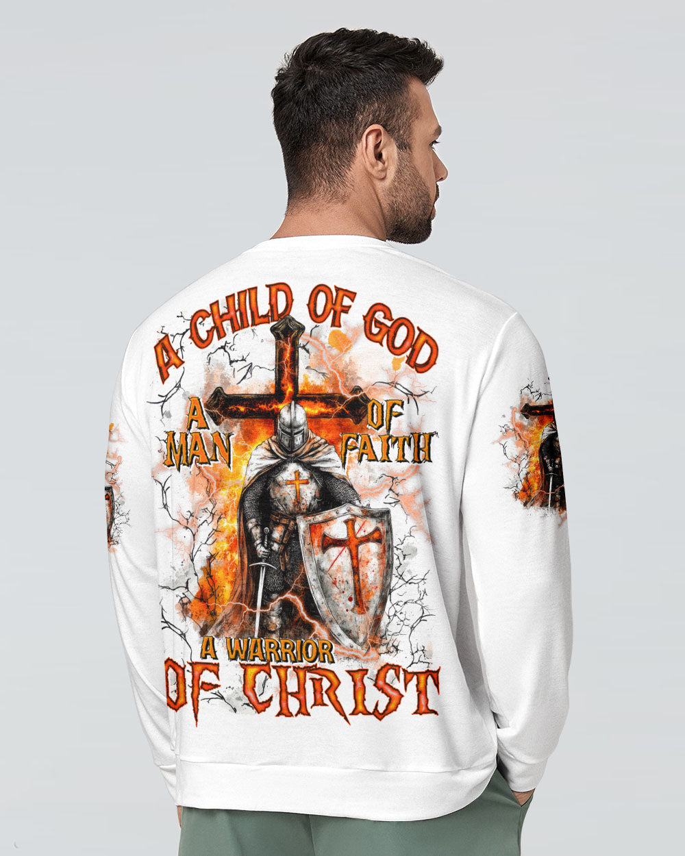 A Warrior Of Christ Lion Men's All Over Print Shirt - Tytd0912241