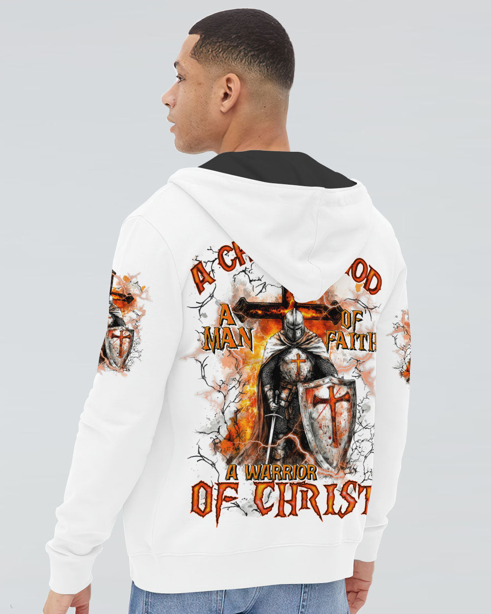 A Warrior Of Christ Lion Men's All Over Print Shirt - Tytd0912241