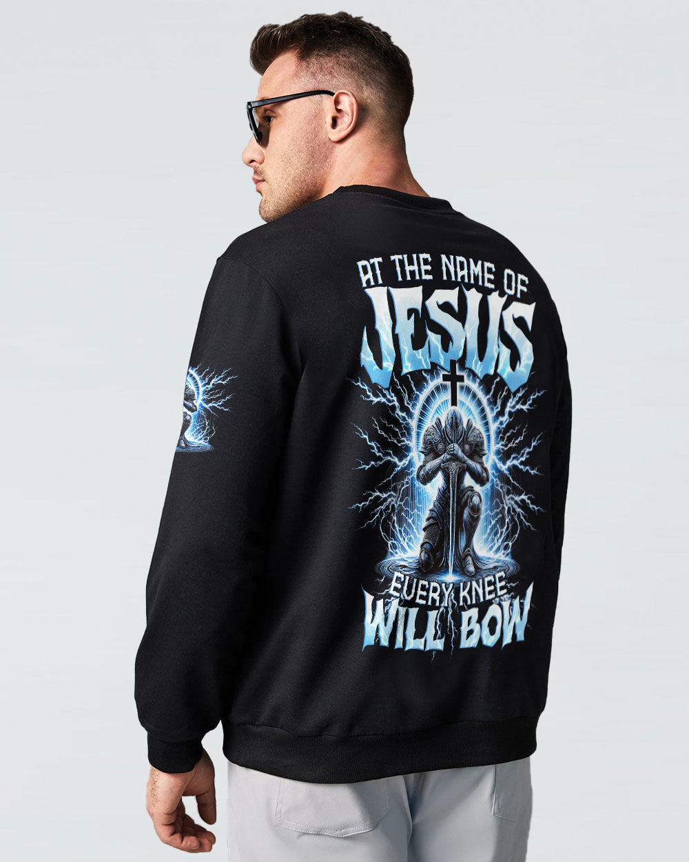 At The Name Of Jesus Men's All Over Print Shirt - Tytd1710241