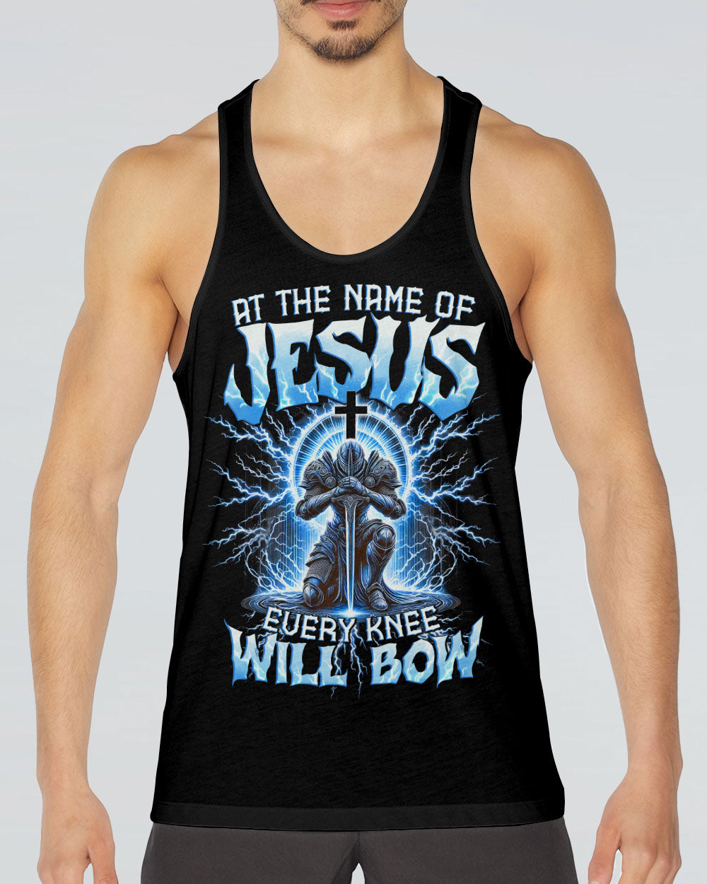 At The Name Of Jesus Men's All Over Print Shirt - Tytd1710241