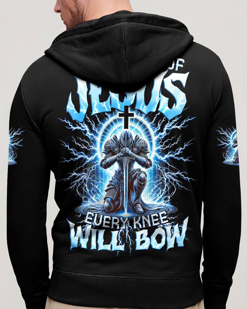 At The Name Of Jesus Men's All Over Print Shirt - Tytd1710241