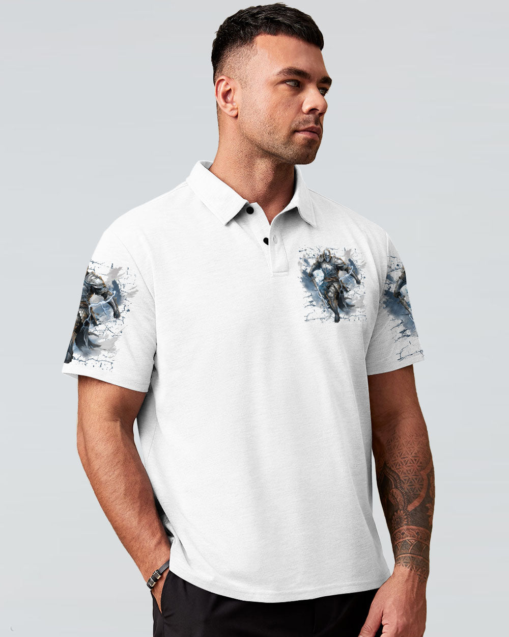 A Warrior Of Christ Men's All Over Print Shirt - Tytd2311241