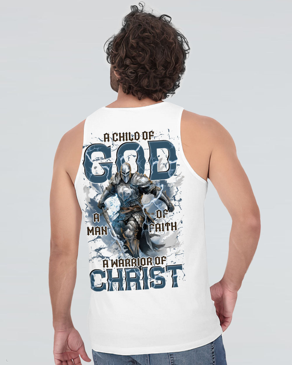 A Warrior Of Christ Men's All Over Print Shirt - Tytd2311241