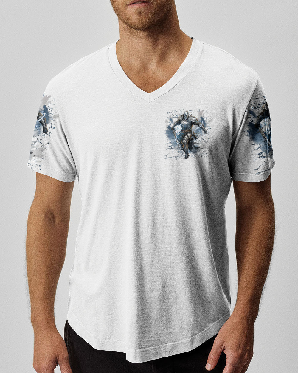 A Warrior Of Christ Men's All Over Print Shirt - Tytd2311241