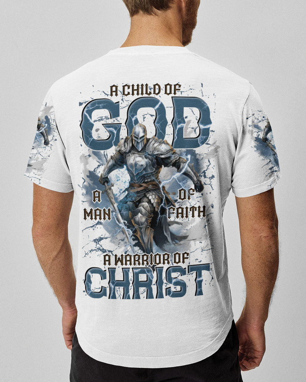 A Warrior Of Christ Men's All Over Print Shirt - Tytd2311241