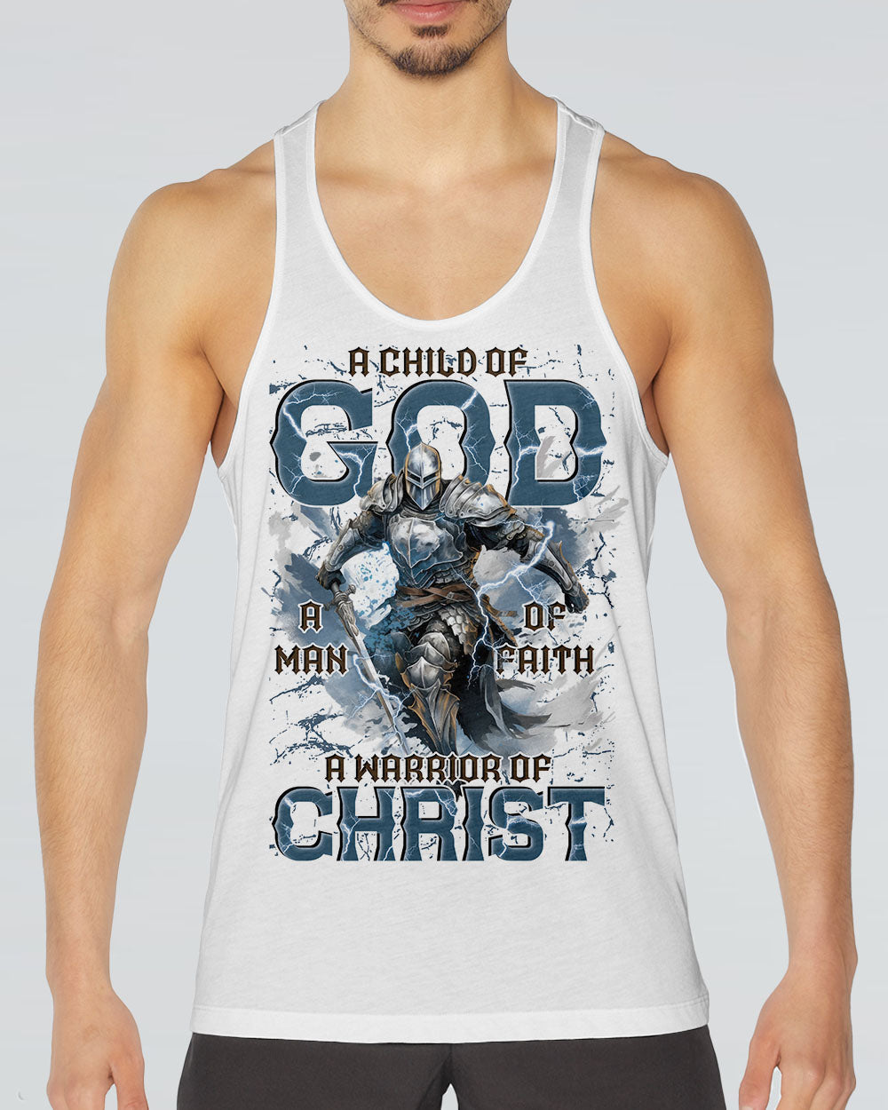 A Warrior Of Christ Men's All Over Print Shirt - Tytd2311241