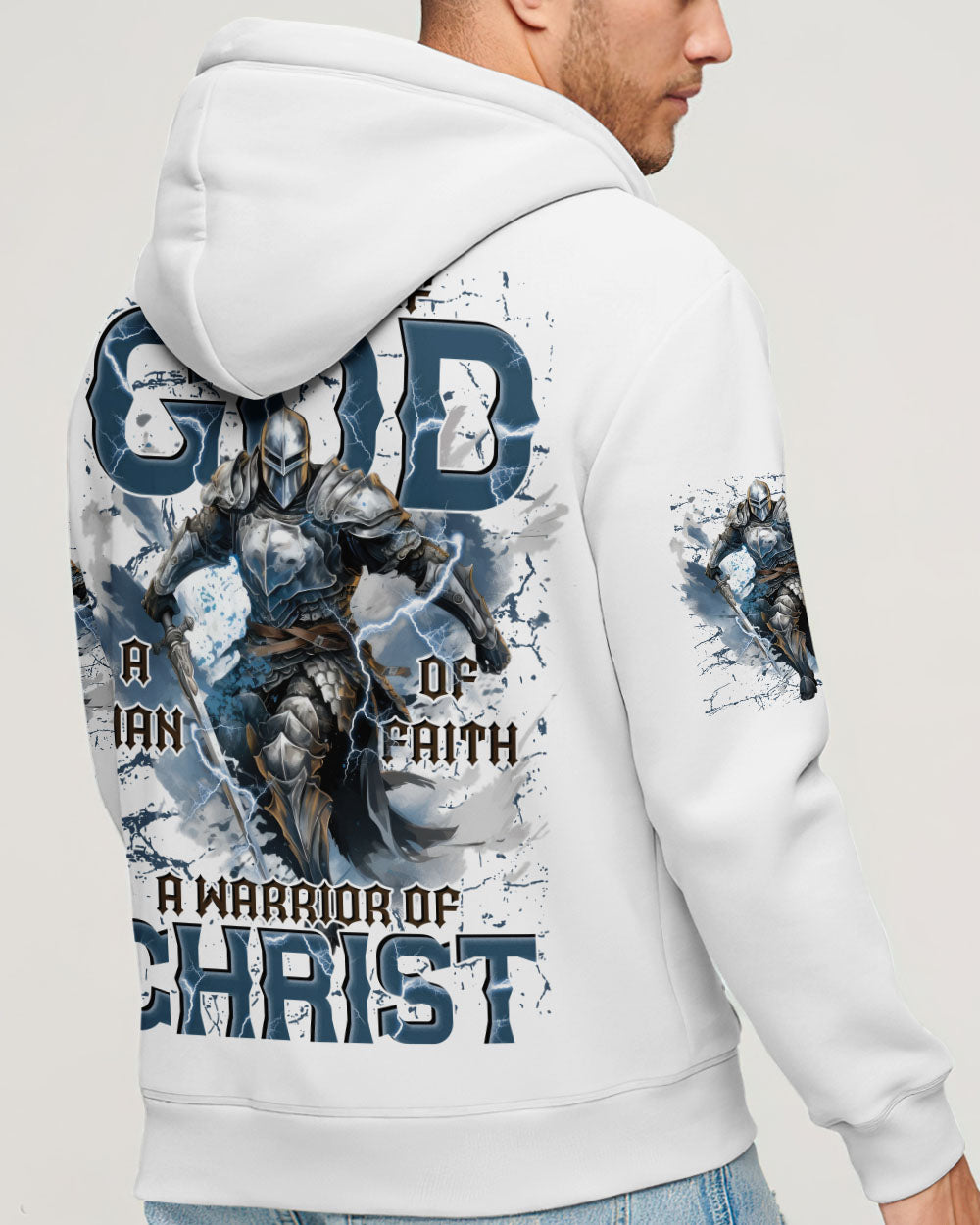 A Warrior Of Christ Men's All Over Print Shirt - Tytd2311241