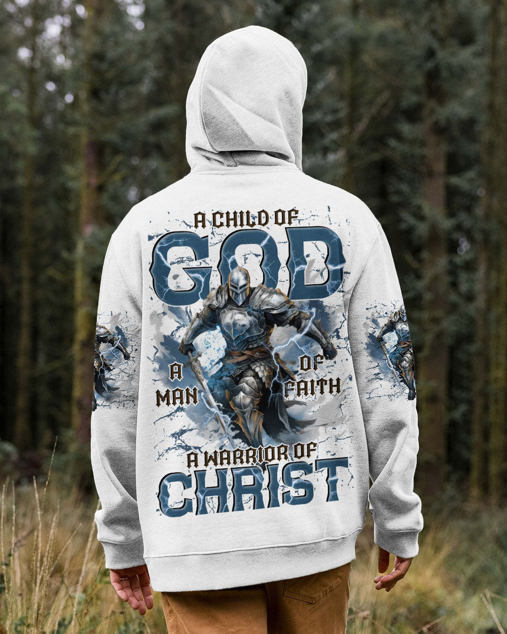 A Warrior Of Christ Men's All Over Print Shirt - Tytd2311241