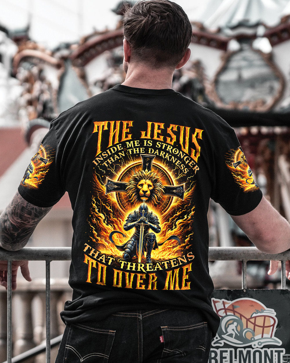 The Jesus Inside Me Men's All Over Print Shirt - Tytm0111241