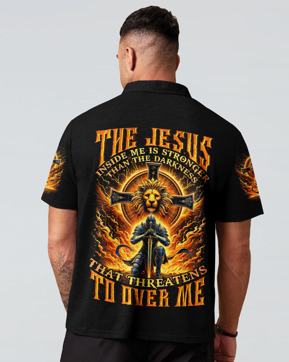 The Jesus Inside Me Men's All Over Print Shirt - Tytm0111241