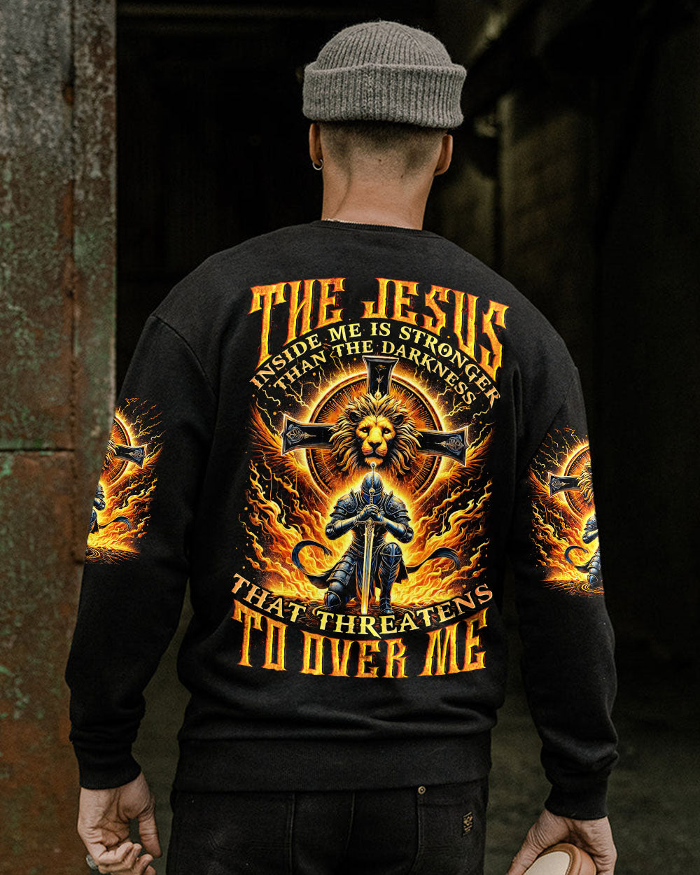 The Jesus Inside Me Men's All Over Print Shirt - Tytm0111241