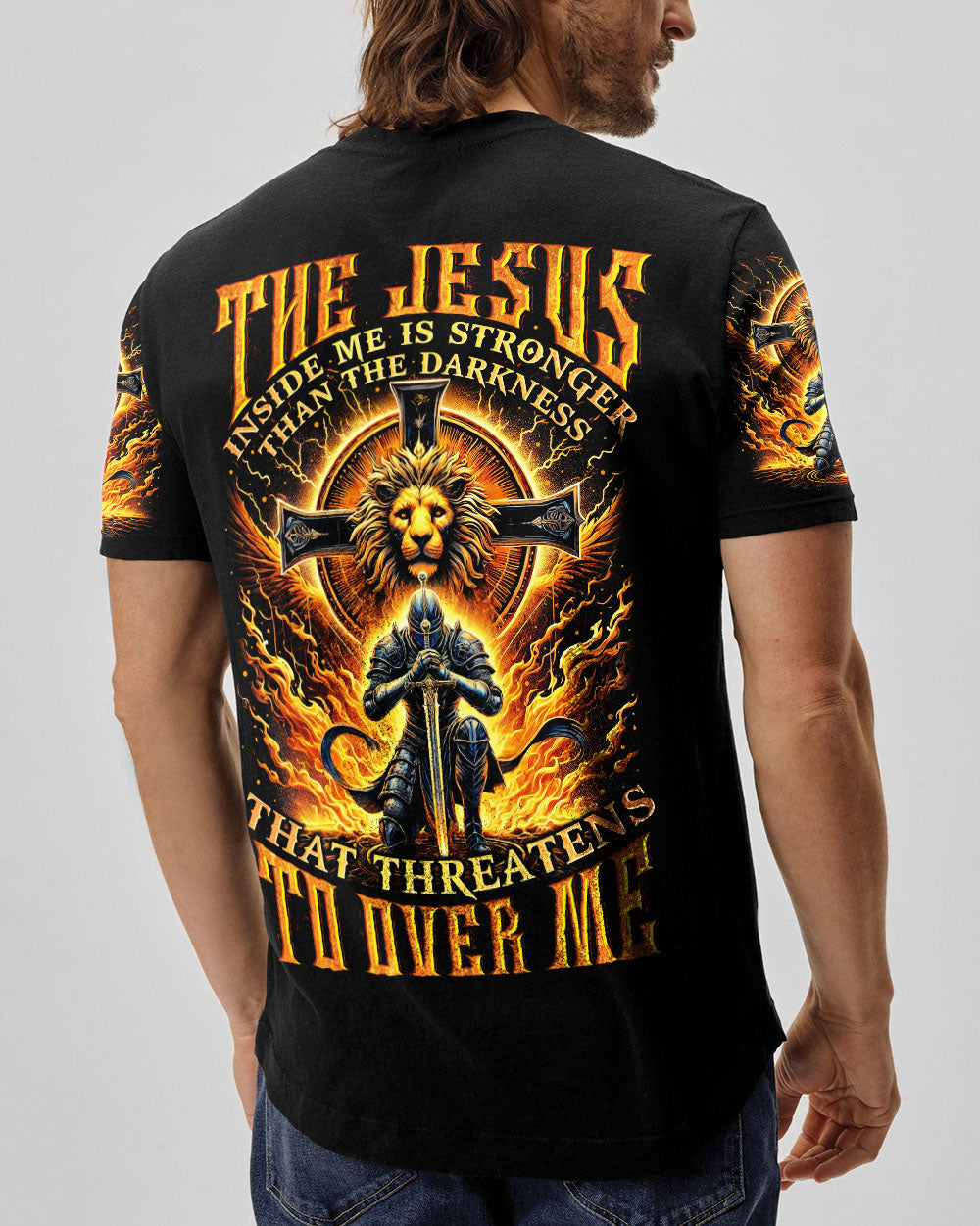 The Jesus Inside Me Men's All Over Print Shirt - Tytm0111241