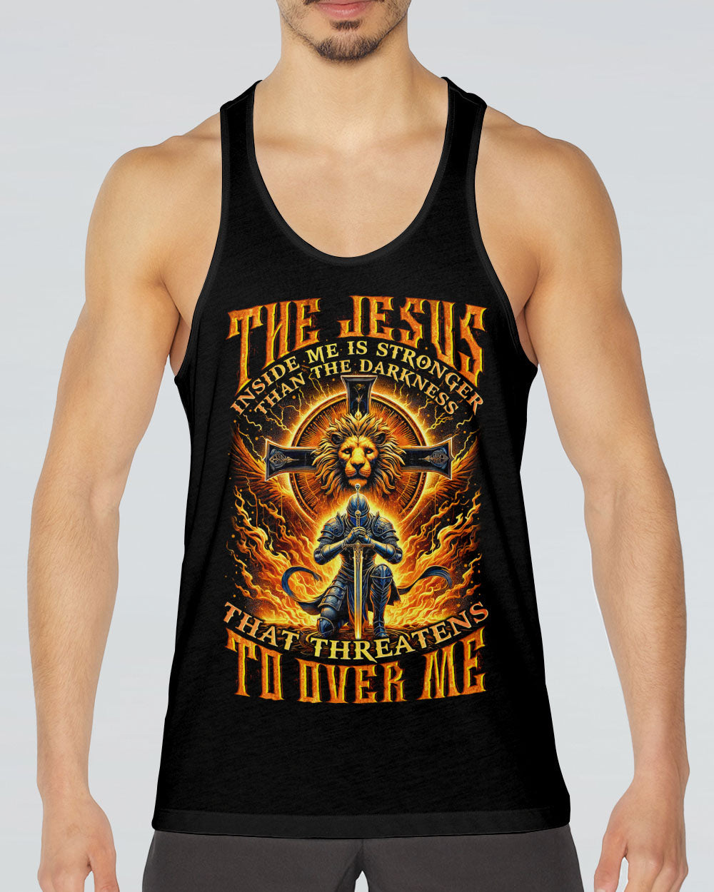 The Jesus Inside Me Men's All Over Print Shirt - Tytm0111241