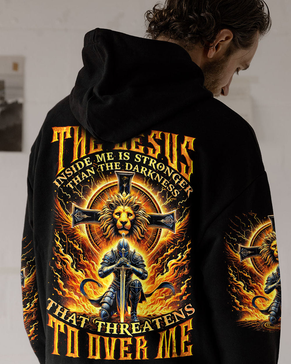 The Jesus Inside Me Men's All Over Print Shirt - Tytm0111241