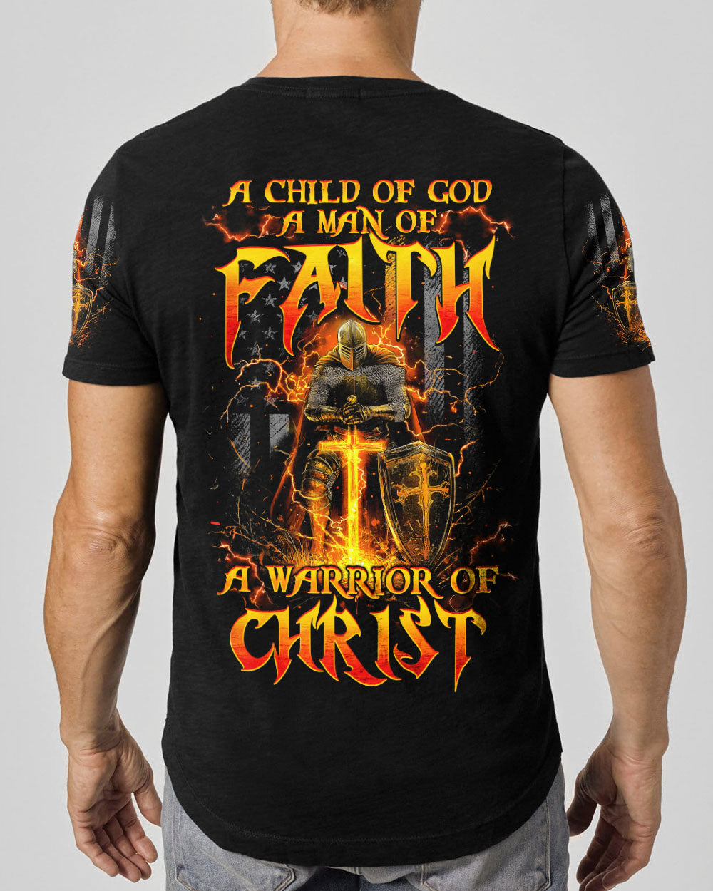 A Warrior Of Christ Men's All Over Print Shirt - Tytm0312243