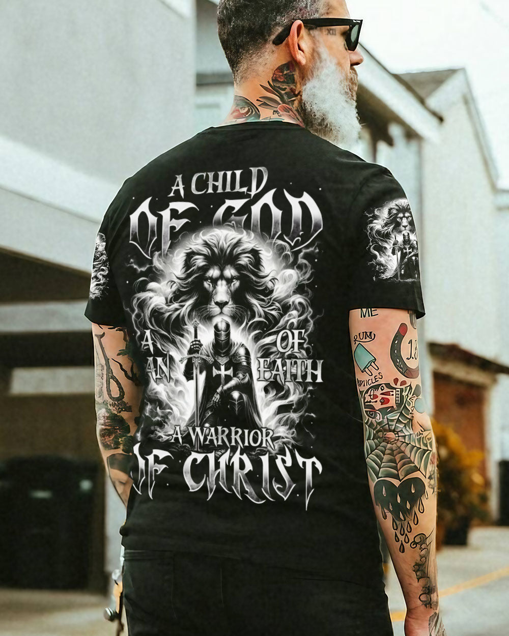 A Warrior Of Christ Men's All Over Print Shirt - Tytm0601254