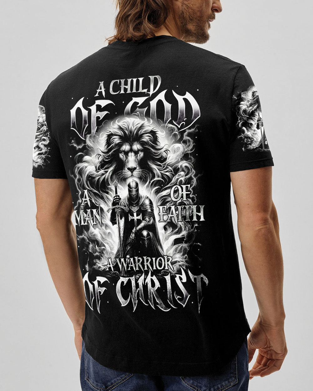 A Warrior Of Christ Men's All Over Print Shirt - Tytm0601254