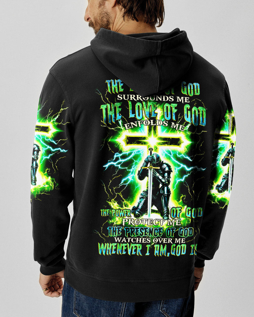 The Light Of God Surround Me Men's All Over Print Shirt - Tytm0611244