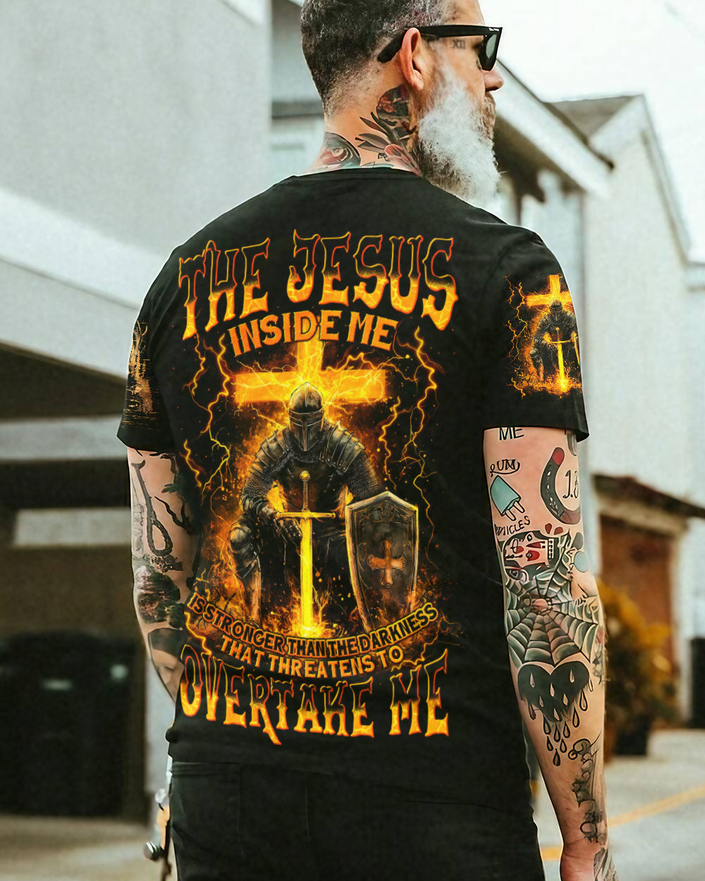 The Jesus Inside Me Men's All Over Print Shirt - Tytm0712241