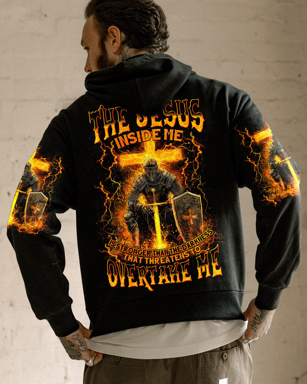 The Jesus Inside Me Men's All Over Print Shirt - Tytm0712241