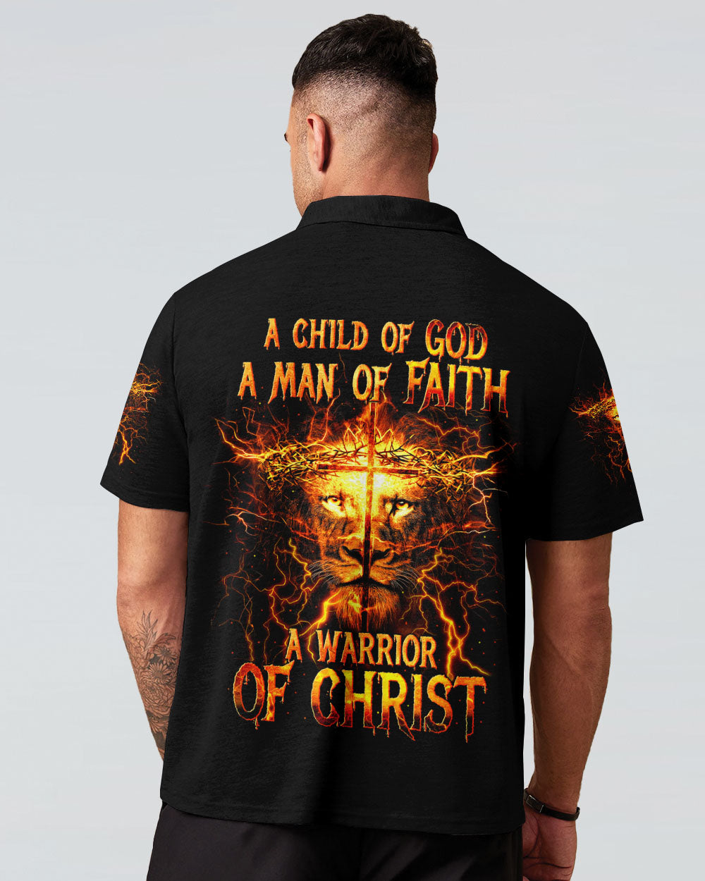 A Warrior Of Christ Lion Men's All Over Print Shirt - Tytm0912243