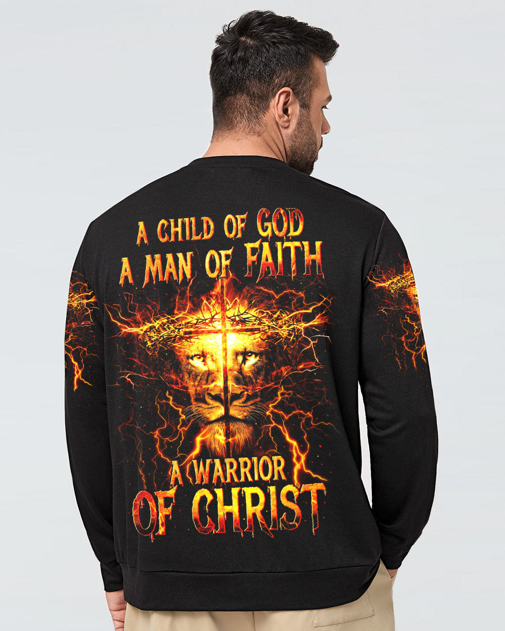 A Warrior Of Christ Lion Men's All Over Print Shirt - Tytm0912243