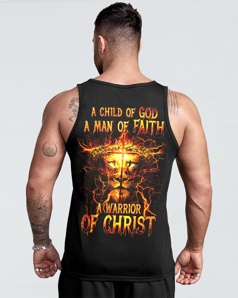 A Warrior Of Christ Lion Men's All Over Print Shirt - Tytm0912243