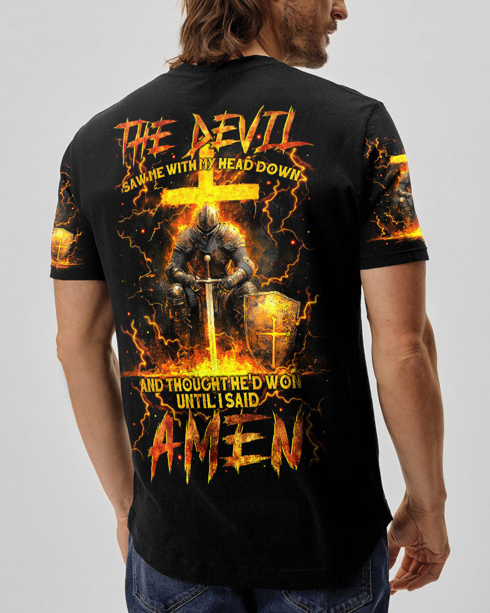 Until I Said Amen Men's All Over Print Shirt - Tytm2012243