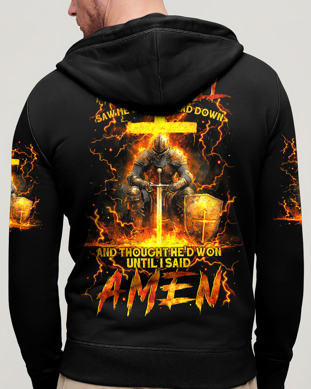 Until I Said Amen Men's All Over Print Shirt - Tytm2012243