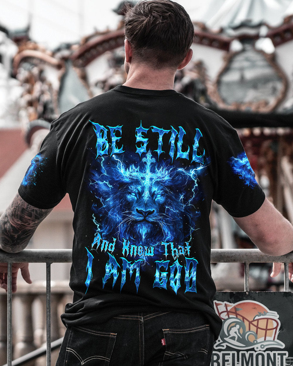 Be Still And Know That I Am God Men's All Over Print Shirt - Tytm2202252