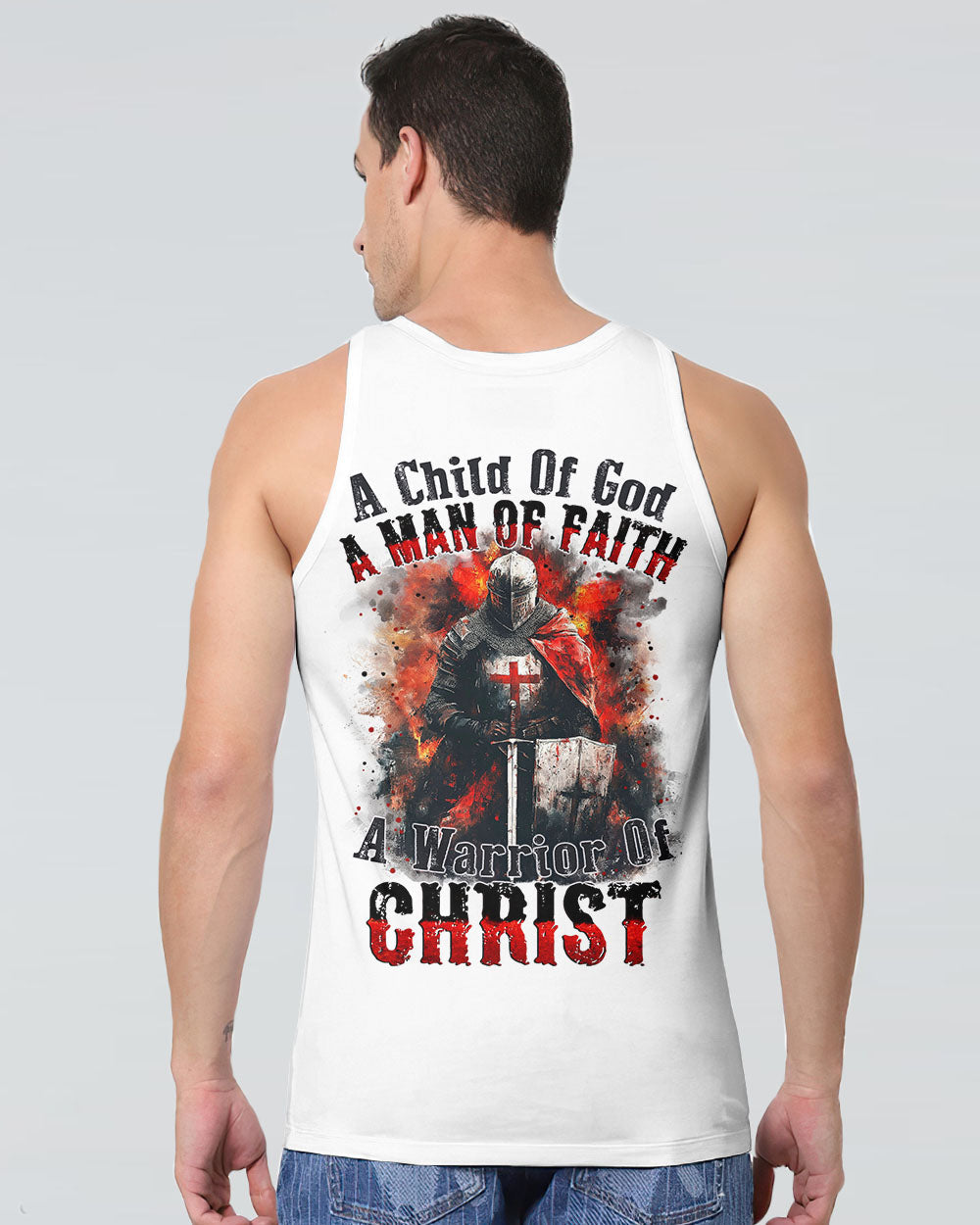 A Warrior Of Christ Men's All Over Print Shirt - Tytm2711242