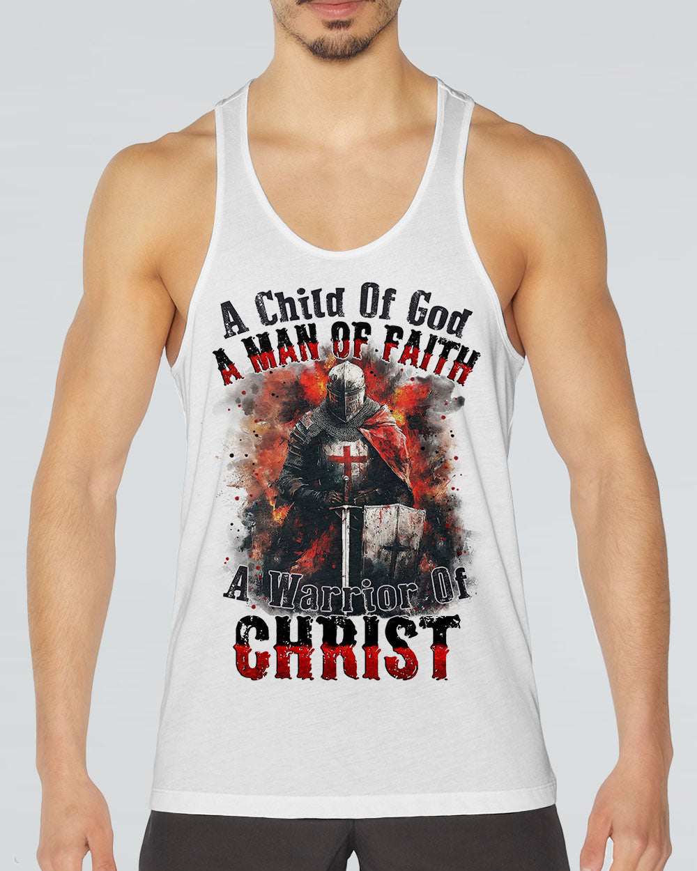 A Warrior Of Christ Men's All Over Print Shirt - Tytm2711242