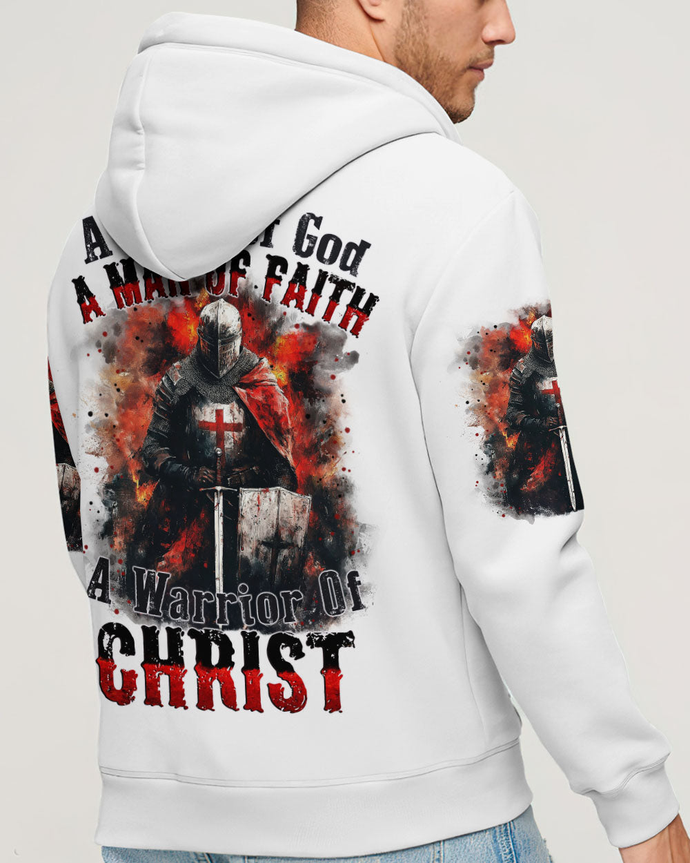 A Warrior Of Christ Men's All Over Print Shirt - Tytm2711242