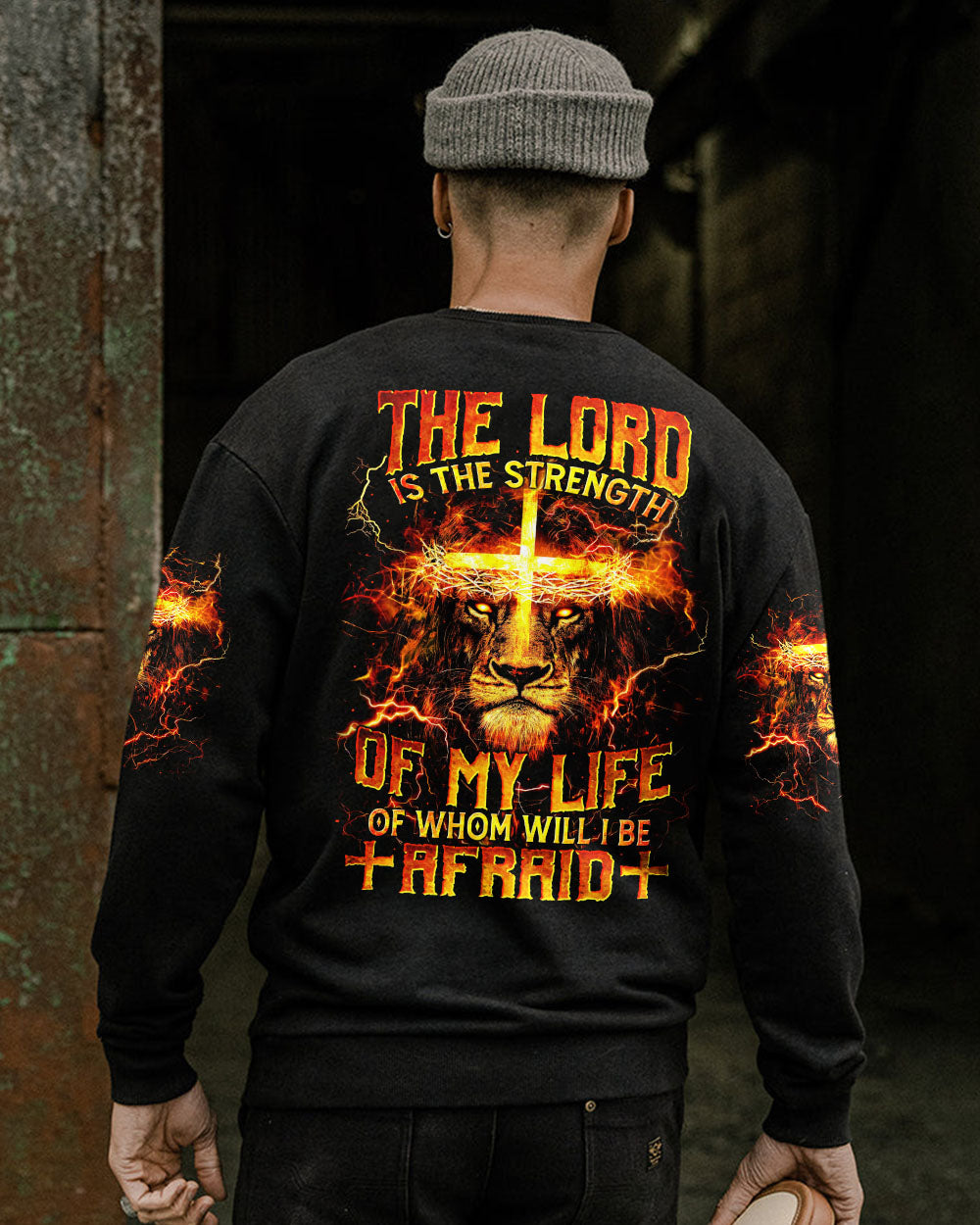 The Lord Is The Strength Of My Life Lion Men's All Over Print Shirt - Tytm2811243