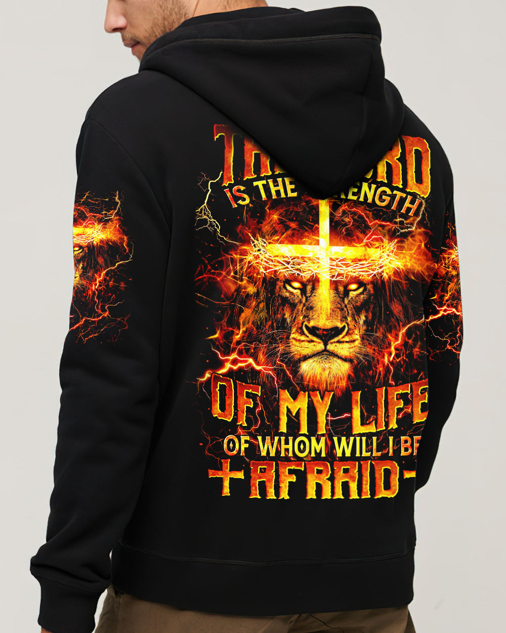 The Lord Is The Strength Of My Life Lion Men's All Over Print Shirt - Tytm2811243