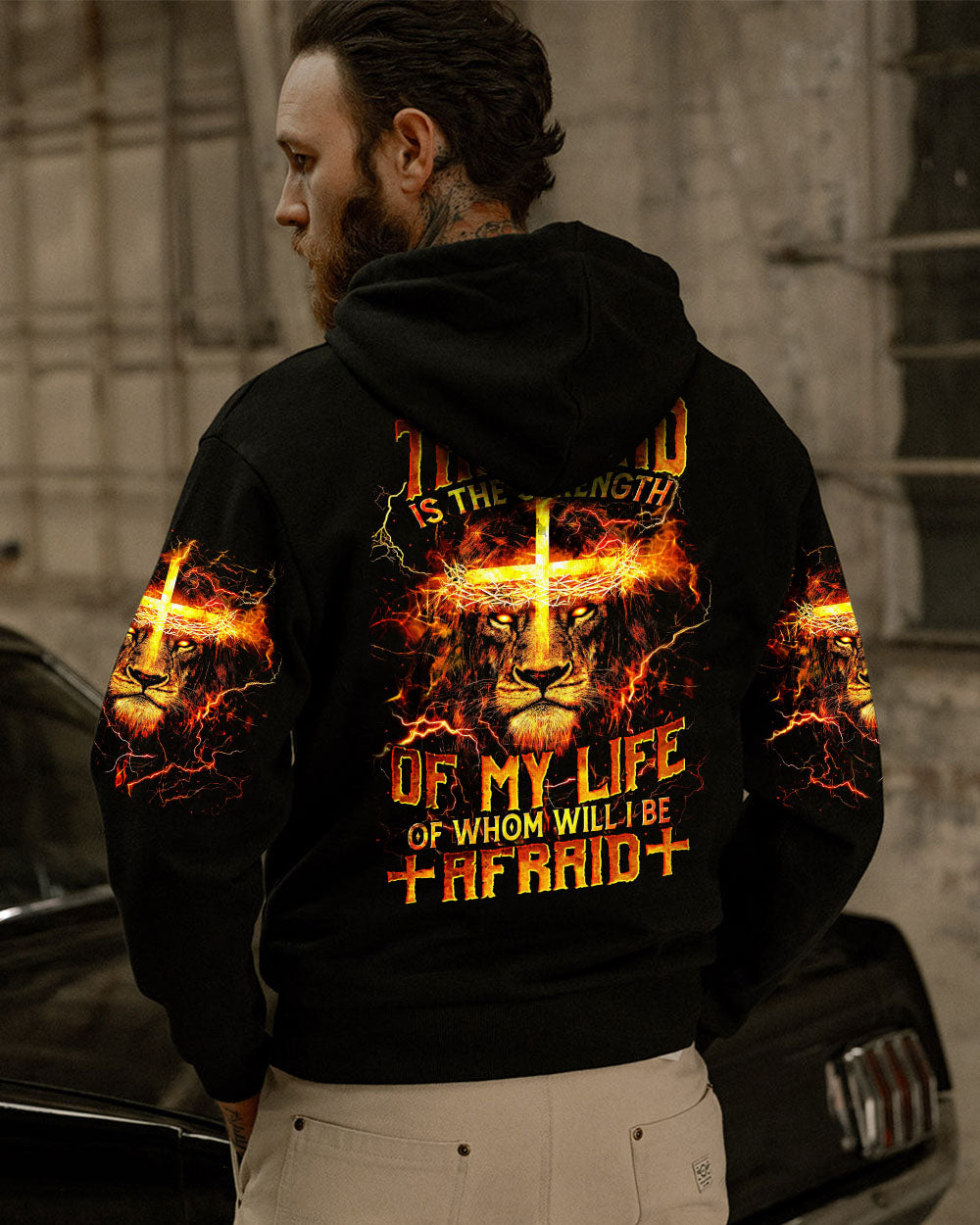 The Lord Is The Strength Of My Life Lion Men's All Over Print Shirt - Tytm2811243